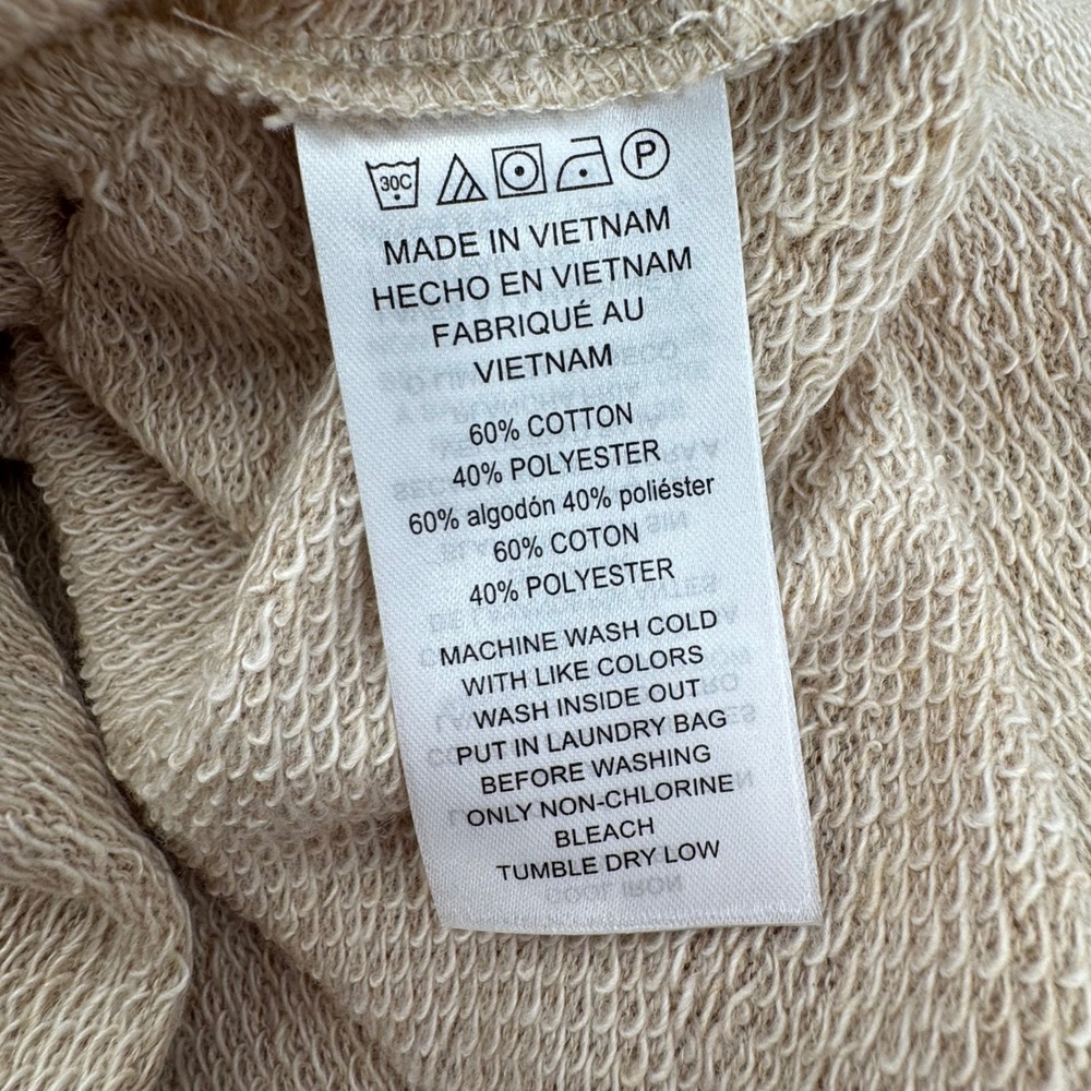 NEW Michael Kors Oatmeal Heather V-Neck Tunic Length Top Womans Plus Size 1X MK - Picture 6 of 6